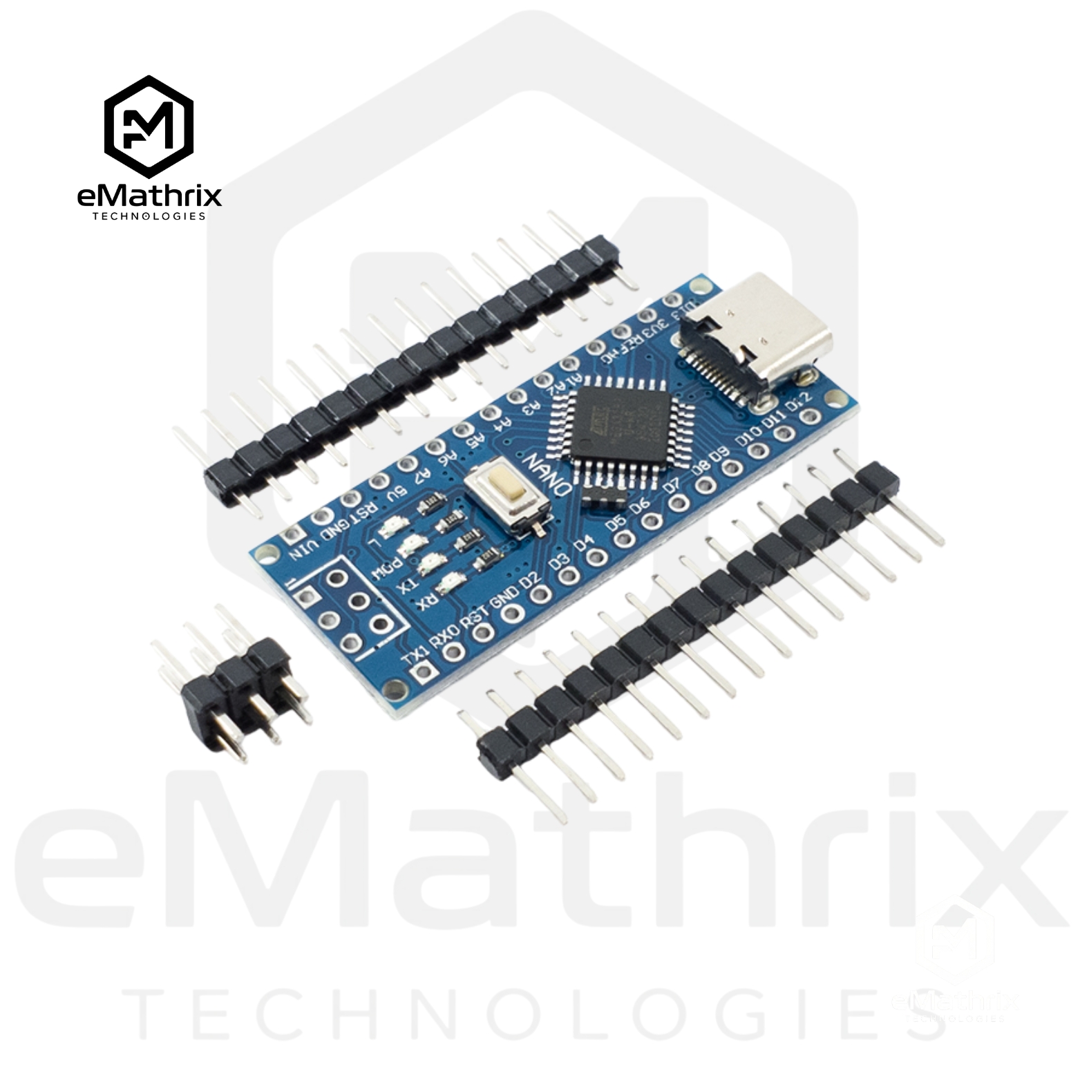 Arduino Nano (CH340 Clone - Unsoldered)